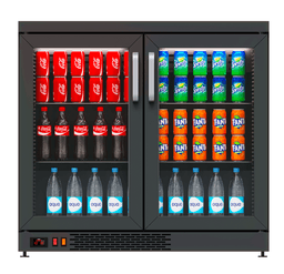 Стол барный холодильный TD102-Bar (Универсальный стол/шкаф)