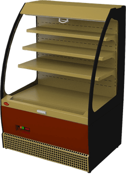 Холодильная витрина Veneto VSo-0,95GK (краш.)