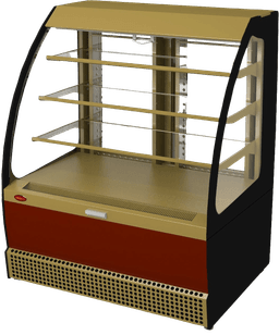 Холодильная витрина Veneto VSo-1,3 (краш.)