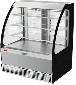 Холодильная витрина Veneto VSo-1,3 (нерж.)