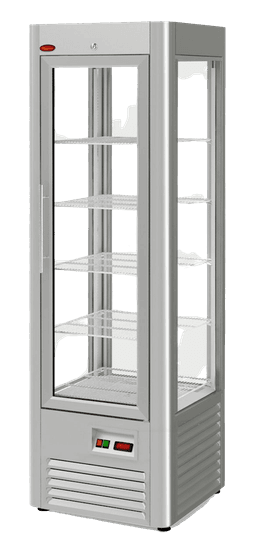 Шкаф холодильный Veneto RS-0,4, нержавейка (полки-решетка)